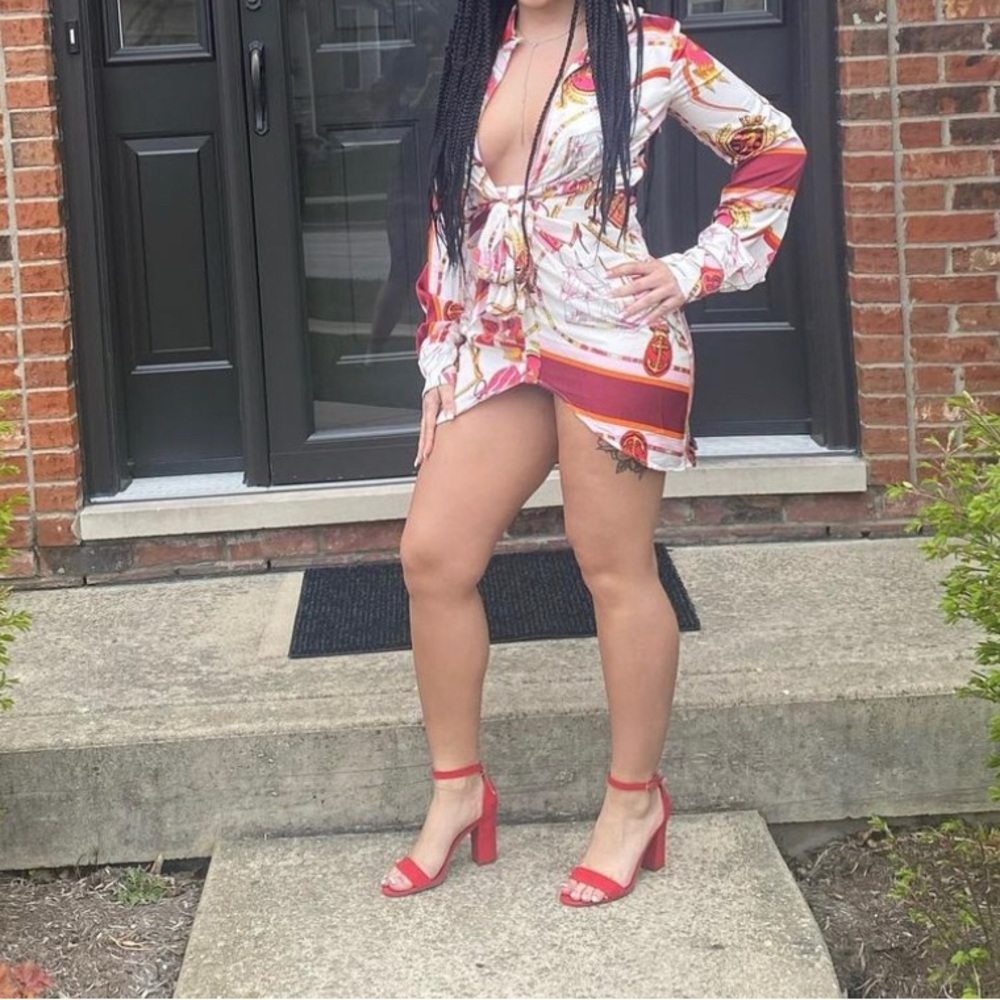 Mini Wrap Dress